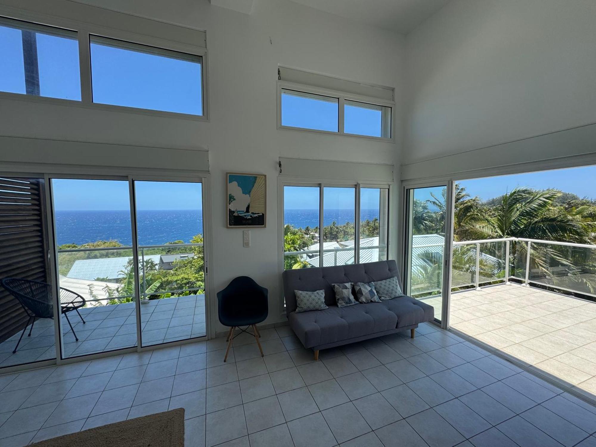 Grande Villa Au Calme - Vue Exceptionnelle - Climatisation - Piscine Sel Chauffee - Jardin Tropical Vincendo Εξωτερικό φωτογραφία